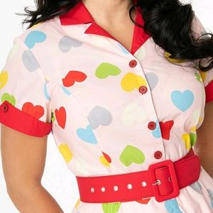 Unique vintage venus heart dress